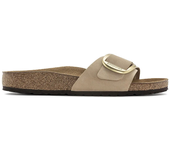 Birkenstock Sandalias Madrid Big Buckle Nubuck Leather