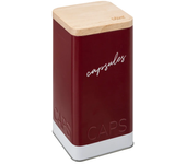 caja capsulas burdeos