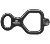 Material escalada Ascendedores y descendedores Petzl Descendedor Huit Antibrulure Negro