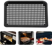 Cooking Tray Home Supplies Durable Detachable Mesh Rack Carbon Steel Air Fryer For Air Roast Oven Kitchen Tools Accessories
