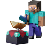 Minecraft Figura De Steve Encantado De Nivel Diamante