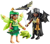 Playmobil Hada Del Bosque Y Hada Murciélago Con Animales Del Alma Juego De Construcción