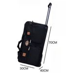 MIRAMAX - Bolso Oxford con Ruedas y Gran Capacidad - 32/40 Pulgadas - Bolso de Mano - Bolso de Equipaje - Maleta de Viaje
