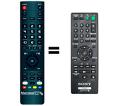 Mandos.tv RMT-D187P para SONY mando a distancia programado