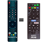 Mandos.tv BDP-S3700 para SONY mando a distancia programado
