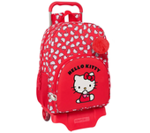 Safta Mochila Con Ruedas Trolley Hello Kitty Iconic