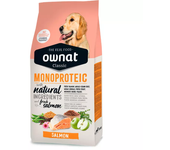 Ownat Classic Monoproteico Salmón 4kg - Pienso Hipoalergénico para Perros con Alergia - Comida de Calidad para Mascotas