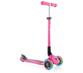 Globber Scooter Primo Foldable Lights Rosa