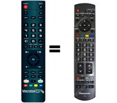 Mandos.tv TH-42PX70E para PANASONIC mando a distancia programado