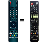 Mandos.tv HT-E8200 para SAMSUNG mando a distancia programado