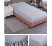 Sábana Bajera Ajustables, Protector de Colchón, 100% Polyester, para Cama 90/135/150/180cm