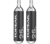 Topeak Cartucho De Co2 Threaded 25g 2 Unidades