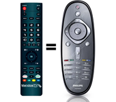 Mandos.tv 42PFL7695H/12 para PHILIPS mando a distancia programado