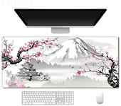 Sakura Japanese Cherry Blossom Mouse Pad Gaming XL Home New HD Mousepad XXL keyboard pad Non-Slip Office Carpet Laptop Mice Pad