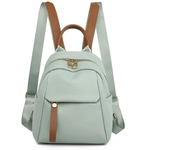 Mini mochila verde para niñas, pequeña mochila de moda para damas, bolso de hombro para teléfono, bolso de viaje para mujeres, ipad mini 6 teclas