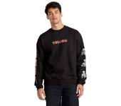 Ropa hombre Sudaderas Volcom Sudadera Never Ends Negro