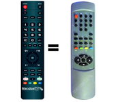 Mando a distancia programado para TV modelo RC2171 de JOCEL