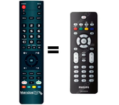 Mando a distancia programado para TV modelo 13PF7835-12 de PHILIPS