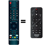Mandos.tv DVP3950/12 para PHILIPS mando a distancia programado