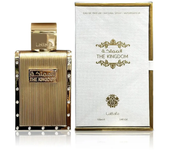 Perfume Árabe The Kingdom Men de Lattafa 100ML Eau de Parfum – Fragancia Masculina de Lujo con Notas Amaderadas, Cálidas y Especiadas – Aroma Intenso y Duradero que Refleja Poder, Elegancia y Carácter – Ideal para Hombres Seguros y Sofisticados