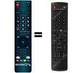 Mandos.tv AKTV291T para AKAI mando a distancia programado