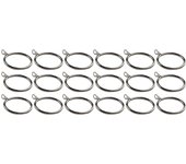 Metal Curtain Rings Hanging Hooks For Weighted Curtains Hold Curtains Draperies Universal Iron Curtain Rings Curtain Accessories