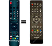 Mandos.tv G1122 FULL HD para GRUNKEL mando a distancia programado