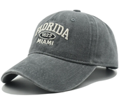 Gorra de béisbol de vaquero lavado Vintage para hombres y mujeres, gorra de sol bordada de California, Snapback informal, sombrero