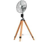 Ventilador Trípode - Cecotec EnergySilence 1600 Woody Smart – 50W, Motor de Cobre, 4 Aspas de 16"