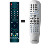 Mandos.tv DVP620VR/02 para PHILIPS mando a distancia programado