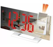 Reloj despertador LED ajustable, pantalla de hora y temperatura de 12/24 horas, alimentación por USB, adecuado para personas que duermen profundamente, para uso en el hogar y la oficina.