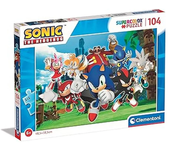 Clementoni Puzzle 104 Piezas Sonic Hedgehog 27159