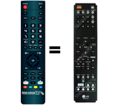 Mandos.tv HT353SD para LG mando a distancia programado