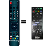 Mandos.tv RMT-B127P para SONY mando a distancia programado