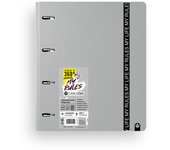 ARCHIVADOR 360 CARCHIVO MY RULES – CON SEPARADORES Y PLANNERS – EDICIÓN ESPECIAL PARA ESTUDIANTES GRIS
