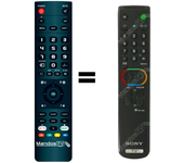 Mandos.tv RM-836 para SONY mando a distancia programado
