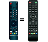 Mandos.tv JCL32FHDS para JCL mando a distancia programado