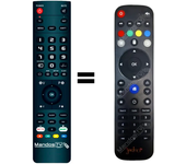 Mandos.tv JADOO-5S para JADOOTV mando a distancia programado