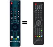 Mandos.tv M98PVRHD-24P para BLUSENS mando a distancia programado