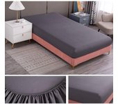 Sábana Bajera Ajustables, Protector de Colchón, 100% Polyester, para Cama 90/135/150/180cm