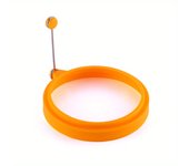 Silicone Egg Ring, Fried Egg Ring, Multicolor Egg Ring Mold for Frying Eggs and Egg Mcmuffins, Round Crumpet Ring Mold Shaper
