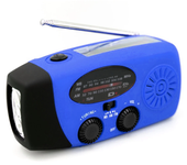 Radio De Emergencia Solar Con Manivela Portátil 2000mAh DAB/FM/Bluetooth Linterna De Lectura De 4 Maneras Para Supervivencia