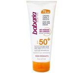 Babaria  Crema Facial De Protección Solar Antimanchas SPF50  Rosa Mosqueta. 75 ml