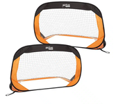 Set 2 Porterías de fútbol plegables para Aire Libre Aktive 54120