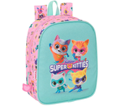 Bolsas y mochilas Mochilas Safta Mochila Mini Superkitties Rosa