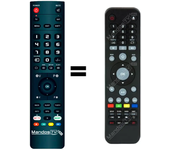 Mandos.tv I-CUBE3850 para WOXTER mando a distancia programado