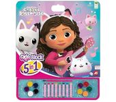 Cefa Toys Actividades Giga Block 5 en 1 La Casa de Muñecas de Gabby 21885