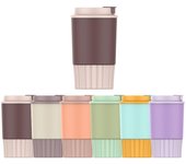 Taza Termo Café y Te para Llevar 360ml - Taza Térmica de Acero Inoxidable con Tapa Botella, Vaso （KFC360 1099）