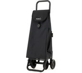 GARMOL - Carro de la Compra Plegable - 55 litros - Carro de la Compra 4 Ruedas Gran Capacidad Abatible - Carrito Compra Plegable - Color OSCURO - NEGRO   - GRAN RESISTENCIA -  Carro de la Compra 4 Ruedas Gran Capacidad Abatible GARMOL - Carro de la Compra