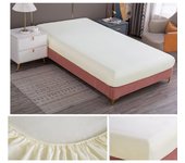Sábana Bajera Ajustables, Protector de Colchón, 100% Polyester, para Cama 90/135/150/180cm